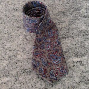 Paisley Print Tie